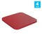 Flash Furniture 4PK Red Poly Resin Seats for Stools & Chairs, 4PK 4-JJ-SEA-PL02-RED-GG - alternate 10